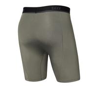 Saxx Kinetic Light-Compression Mesh Long Boxer Briefs, Cargo Grey - S