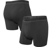 Saxx Men's Kinetic Boxer Brief, Black M
