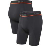 Saxx - Kinetic Light-Compression Mesh Long Leg - Synthetic base layer size L, black