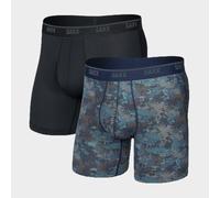 Saxx Men's Quest Quick-Dry Mesh 2 Pack - Matrix Camo/Black, Matrix Camo/Black