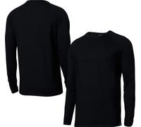 SAXX Men's Roast Master Mid-Weight 185GSM Long Sleeve Base Layer Crew {SAXX-LC382} - Black - Large