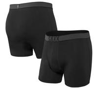 SAXX Men's SAXX Roast Master Warm Mid-Weight 5" Underwear {SAXX-BB38F} - Black - Medium