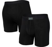 Saxx Underwear Vibe Xtra Brief Fly Boxers Black M Men