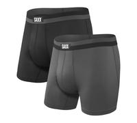Saxx Underwear Sport Mesh Fly Boxer 2 Units Black XL Man