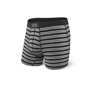 Saxx Mens Ultra Boxer Briefs Black M
