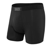 SAXX Men's Underwear -ULTRA Super Soft Boxer Briefs with Fly and Built-In Pouch Support- Underwear for men,Black,XX-Large