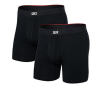 Saxx - Vibe Xtra Boxer Brief Fly 2-Pack - Synthetic base layer size S, black