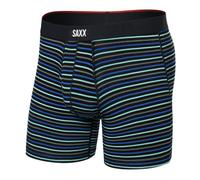 Saxx Mens Vibe Xtra Boxer Brief M Gent's Stripe/Sport Blue