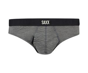 Saxx Mens Vibe Xtra Brief Fly M Grey Heather