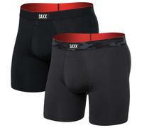 SAXX | Multi-Sport Mesh Boxer Brief Fly 2 Pack | Remote Camo WB/Black Large