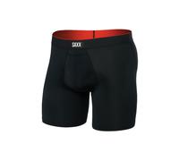 SAXX Multi-Sport Mesh Boxer Briefs, Black - Large