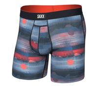 Saxx Multi-Sport Mesh Boxer Briefs, Mystery Peaks/Multi - S