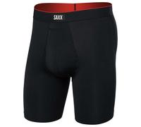 SAXX | Multi-Sport Mesh Long Boxer Brief Fly | Black | WildBounds UK Small