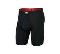 Saxx Multi-Sport Mesh Performance Long Boxer Brief 8" - Black