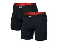 Saxx Multi-Sports Mesh 6 Inch Men's Boxer Briefs (2 Pack) | UK L in Full Tilt Chevron/Black