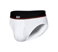 Saxx Non-Stop Stretch Cotton Briefs, White - M
