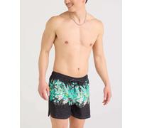 Saxx Oh Buoy 2N1 Stretch Swim Trunk 5" with liner - Diamondhead-Black