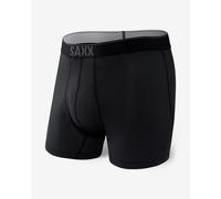 SAXX Quest Brief Fly Boxer Shorts Black - XS
