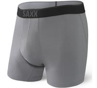 Saxx Quest Mens 6 Inch Quick Dry Mesh Boxer Briefs - Size: X Large, Turbulence Grey