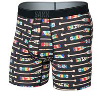 Saxx - Quest Quick Dry Mesh Boxer Brief Fly - Synthetic base layer size S, grey