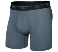 Saxx - Quest Quick-Dry Mesh Boxer Brief Fly - Synthetic base layer size XXL, blue