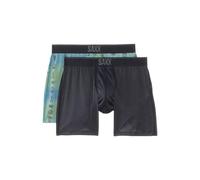 Saxx Quest Quick Dry Mesh Boxer Briefs, Male Underwear, Camp Ombre/Black (UK, Alpha, XL, Regular, Regular, CAMP OMBRE/BLACK)