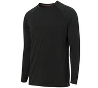 Saxx Roast Master Mens 185 Long Sleeve Crew Base Layer - Size: X Large, Black