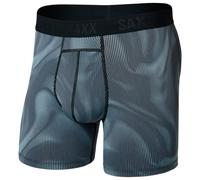 Saxx Underwear Smoth Flex Compression Boxers Blue M Men