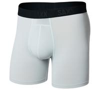 SAXX Underwear Co. Men’s Smooth Flex Light Compression Boxer Brief 6”, Pearl Grey, S