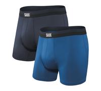 Saxx Sport Mesh 2 Pack Boxer Briefs - Navy / City Blue