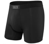 Saxx - Ultra Super Soft Boxer Brief Fly - Synthetic base layer size XXL, black