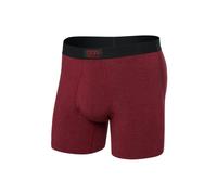 SAXX Ultra Super Soft Boxer Brief, Red Heather - Small