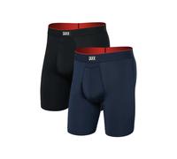 Saxx Underwear 2 Pack Multi-Sport Mesh Performance Long Boxer Brief 8"