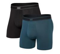 Saxx Underwear Daytripper Brief Fly Boxer 2 Units Blue,Black M Man