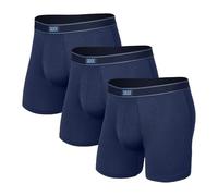 SAXX Underwear Co. - Men's Daytripper Boxer Brief Fly 3Pk With Built-In Pouch Support - Underwear For Men, Blue, XXL
