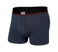 Saxx Underwear Co. Men's, Deep Navy, Saxx Underwear-Non-Stop Stretch Cotton Trunk with Built-in Pouch Support and Fly - Soft, Breathable and Moisture Wicking, X-Large, XL