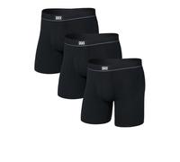 Saxx Underwear Essential Boxers 3 Units Black S Men