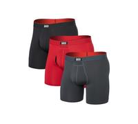 SAXX Underwear Co. Men's Multi-sport Mesh Boxer Brief Fly 3-pack Boxer Briefs (pack of 3)