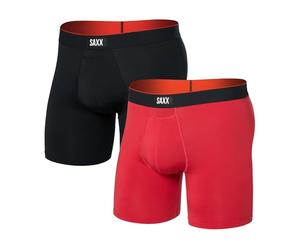 SAXX Underwear Co. Men's Multi-sport Mesh Boxer Briefs Fly 2-pack Boxer Briefs (pack of 2)