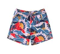 SAXX Underwear Co. Men's Oh Buoy 2N1 Volley 5", Break of Dawn-Blue, Large