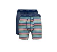 SAXX Underwear Co. Mens Quest Quick Dry Mesh Boxer Brief Fly 2 Pack