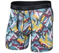 SAXX Underwear Co. Mens Quest Quick Dry Mesh Boxer Brief Fly - M