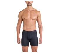 SAXX Underwear Co. Men's Quest Quick Dry Mesh Boxer Brief with Fly - Size M - Black