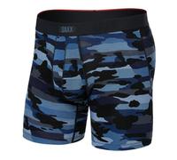 SAXX Underwear Co. Men's Underwear with Pouch Vibe Xtra Boxer Brief Fly, Cloudbank Camo-navy, M