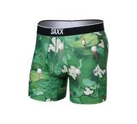 SAXX Underwear Co. Men's Volt Breathable Mesh Boxer Brief, Off Course- Green, XX-Large
