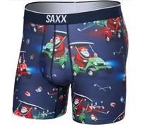 SAXX Underwear Co. Men's Whole Package Low Show Socks Pack of 2 With Built-In Arch Support, Core, Open Sleigh-navy, M