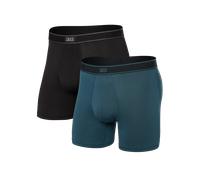 Saxx Underwear Daytripper 2 Pack Boxer Briefs - Storm / Black