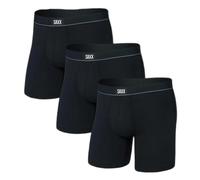 Saxx Underwear Essential Boxers 3 Units Black M Men