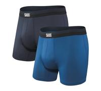Saxx Underwear Sport Mesh Fly Boxer 2 Units Blue S Man