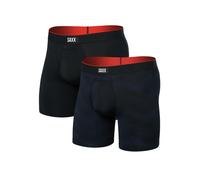 Saxx Underwear - Multi-Sport Performance Boxer Brief 6" - Full Tilt Chevron/Blac
